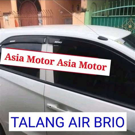 Jual Talang Air Honda Brio Talang Air Model Slim Brio All Type Di Lapak