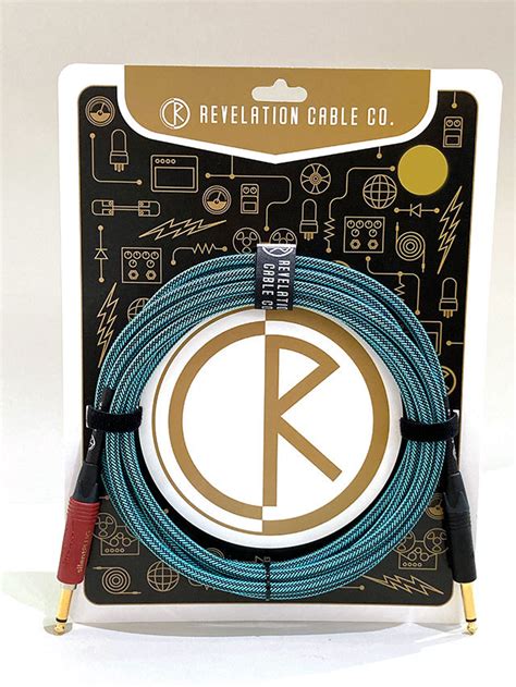 Revelation Cable Silent Series Turquoise Tweed Van Damme Xke Ft