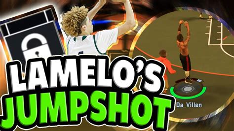 LAMELO BALL S IRL JUMPSHOT IN NBA 2K17 HOW TO TUTORIAL NEW YouTube