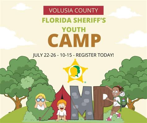 2024 Florida Sheriffs Youth Ranches Youth Camp - Volusia County Moms