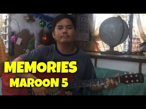 Memories Maroon 5 Guitar Tutorial YouTube