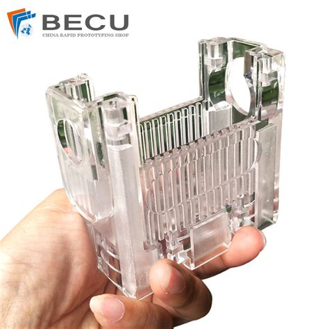 Vacuum Casting Transparent Plastics Prototype Parts Be Cu