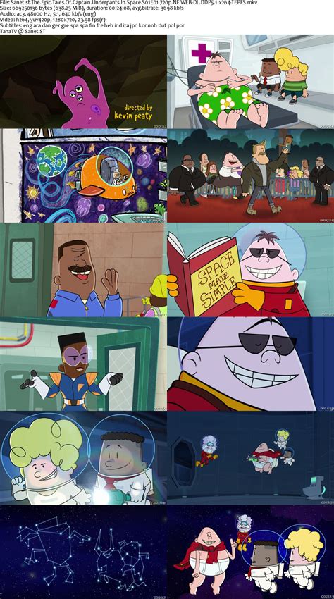 The Epic Tales Of Captain Underpants In Space S01 720p NF WEBRip DDP5 1