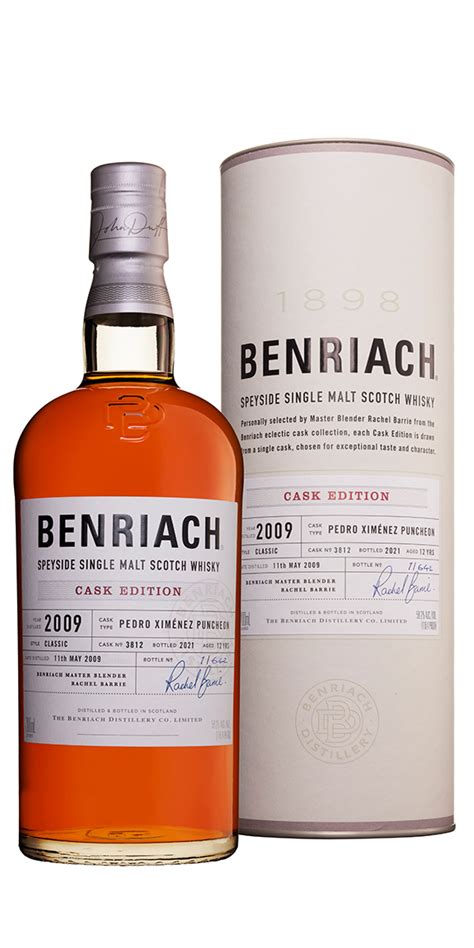 Benriach Yr Cask Edition Speyside Single Malt Scotch Whisky Astor