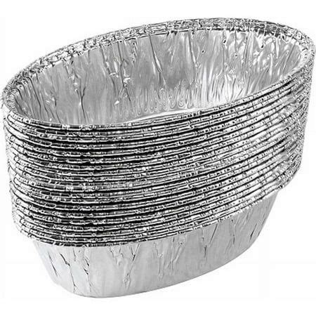 JetFoil Large Size 3lb Oval Disposable Aluminum Loaf Challah Tin Foil