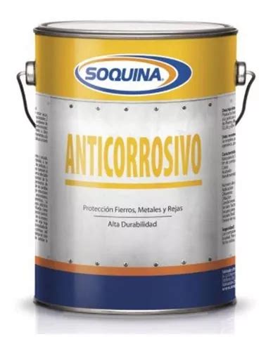 Anticorrosivo Antioxido Rojo Maestranza Gl Soquina Cuotas