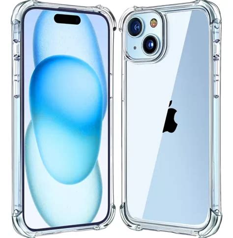 Funda Tpu Para Iphone Plus Clear Antishock Reforzada