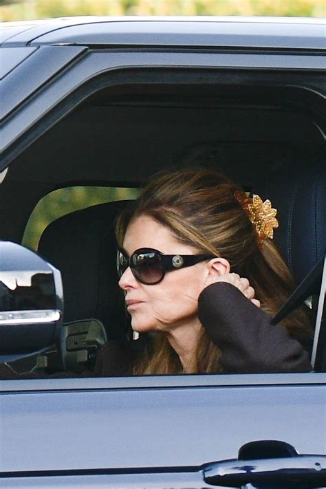 Maria Shriver Out Driving In Brentwood 02 10 2023 Hawtcelebs