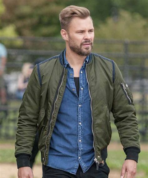 Adam Ruzek Bomber Jacket | Chicago P.D. Patrick John Flueger Jacket