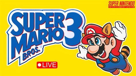 Super Mario Bros 3 SNES 100 do Game Sem atalhos AO VIVO Até zerar