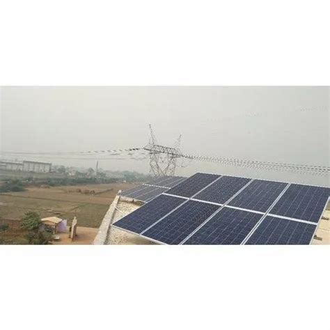 Mounting Structure Off Grid Solar Power Plant For Commercial Capacity