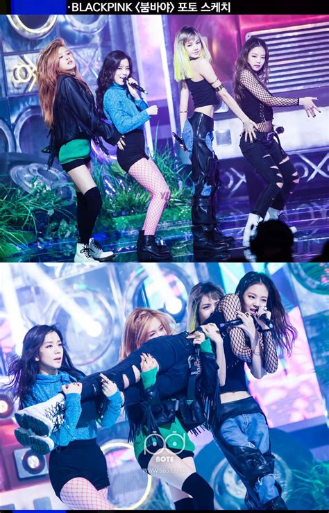 160821 Blackpink “whistle” And “boombayah” At Sbs Inkigayo Kpopping