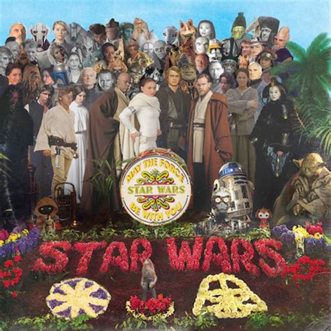 Star Wars / the Beatles sgt Pepper 'vinyl Record Album - Etsy