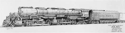 Big Boy Locomotive | Artwork Print by Harold W. Gans