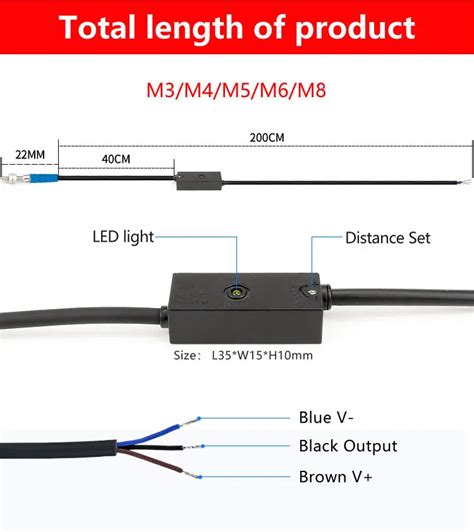 Photoelectric Sensor With Small Diffuse Laser Sensor LUOSHIDA Diffuse