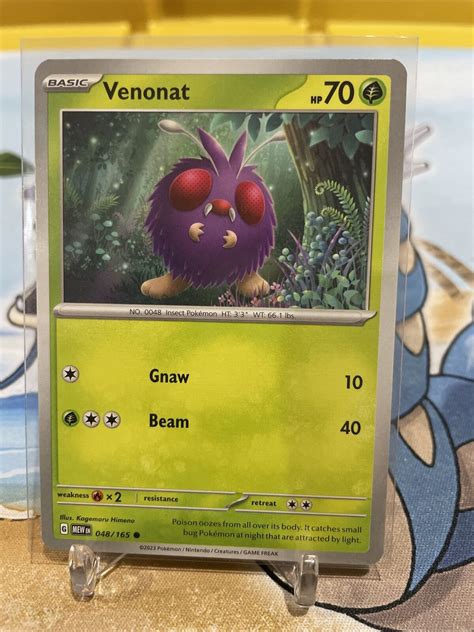 Venonat New Release Pokemon Scarlet Violet Non Holo