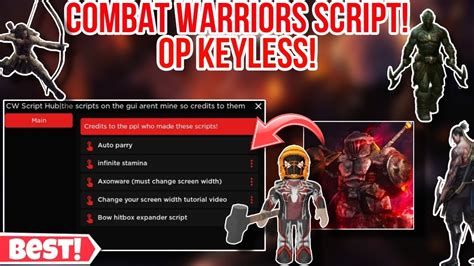 ⚔️🪖combat Warriors🪖⚔️ Script Best Auto Parry Shield Auto Stun Enemy Inf Sprint Stamina Hitbox