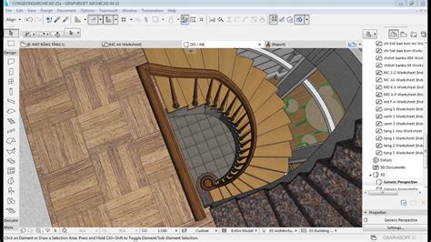 Railing Stair Morh Modeling In ArchiCAD 22 YouTube