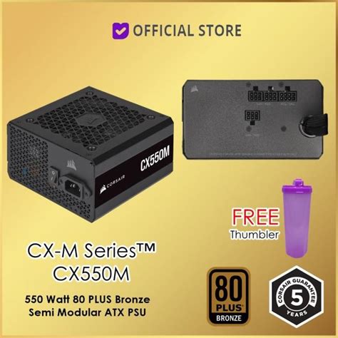 Jual Corsair Cx M Psu Atx Power Supply W Watt Cxm Cx M Cx