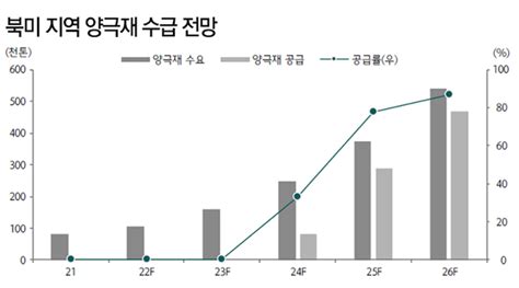 “lg화학·포스코케미칼·에코프로비엠·엘앤에프 양극재 공급 과잉 우려 적어”