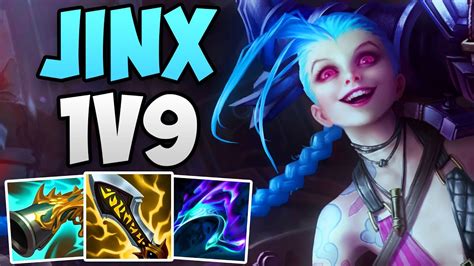 CHALLENGER SOLO CARRIES WITH JINX CHALLENGER JINX ADC GAMEPLAY