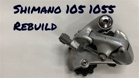 How To Rebuild A Shimano 105rx100 105010551056 Derailleur Youtube