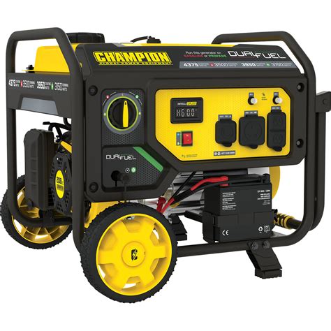 Champion Power Equipment Dual Fuel Generator 4375 Surge Watts Primadian