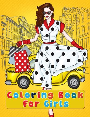 Coloring Book For Girls: Girls and women Heal Coloring & Activity Book ...