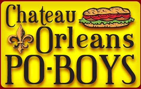 Casual Dining Restaurant Chateau Orleans Po Boys