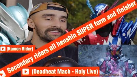 Anime Fan Reacts To Kamen Rider Secondary Riders All Henshin Super