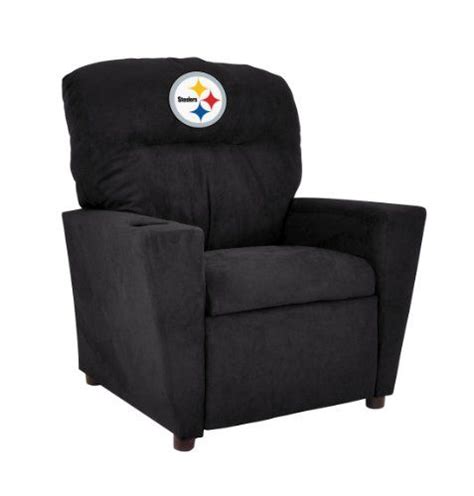 Nfl Pittsburgh Steelers Kids Microfiber Recliner Kids Recliners