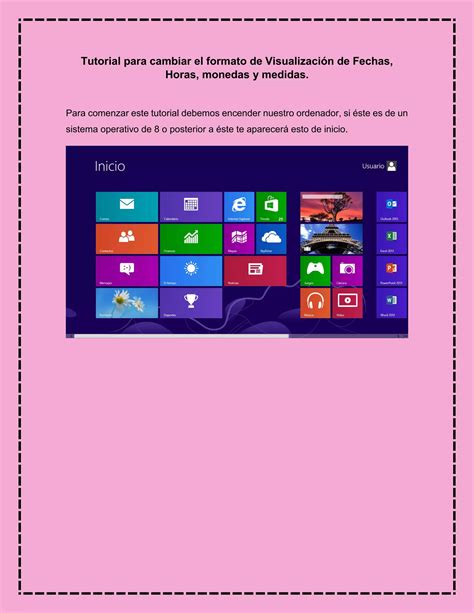 Tutorial Para Cambiar El Formato De Visualizaci N De Fechas Horas
