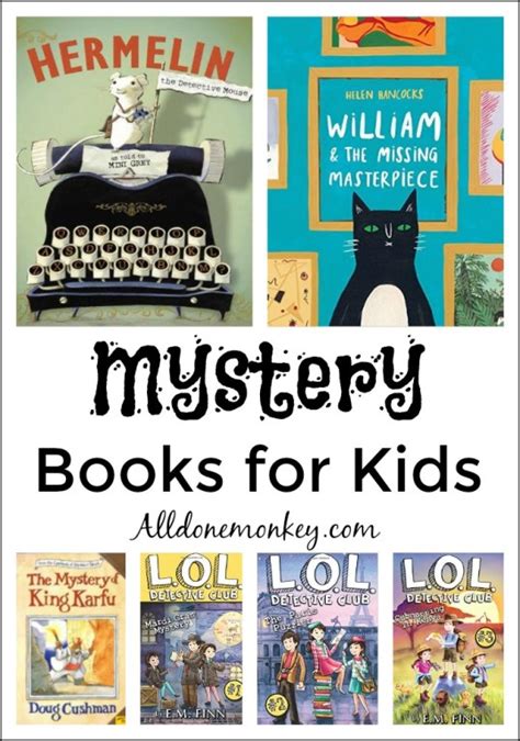 Mystery Books for Kids - All Done Monkey