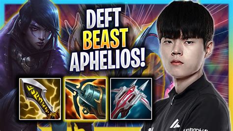 Deft Is A Beast With Aphelios Kt Deft Plays Aphelios Adc Vs Varus