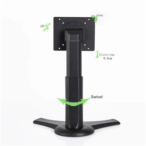 Wearson Tilt Swivel Pivot Height Adjustable LCD Monitor Holder Desk ...