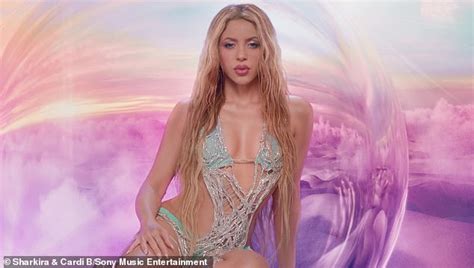 Shakira Sets Pulses Racing In A Sultry Cut Out Bodysuit As She Stars In