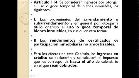 Video Presentaci N De Los Ingresos Por Arrendamiento Y Por Otorgar El