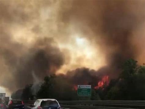 Incendi Ancora Disagi Sulla Chiusa Rampa Di Accesso Fiano Romano