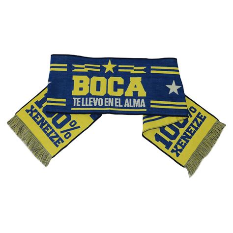 Nuevo Gema Bufanda Computarizada Boca Juniors