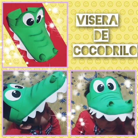 Visera De Cocodrilo Disfraz De Cocodrilo Cocodrilo Para Niños