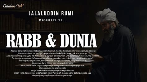 Jalaluddin Rumi Rabb Dan Dunia Puisi Mistik Syair Sufi Youtube