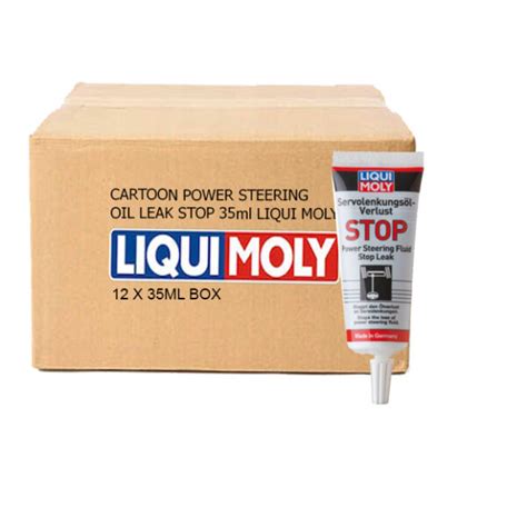 CARTOON POWER STEERING OIL LEAK STOP 35ml LIQUI MOLY 1099 IBNALHAJRI