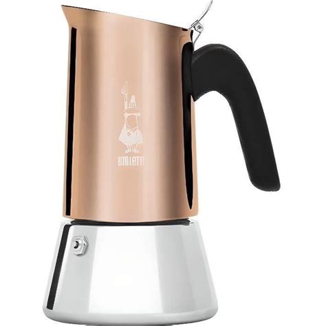 Bialetti Cafeti Re Italienne Inox Induction Tasses Venus Cuivre