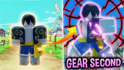 Gpo Becoming Gear Second Luffy In Update Youtube