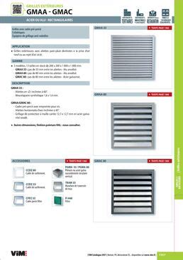 Telechargement Documentation Technique Grille Ext Rieure Aluminium