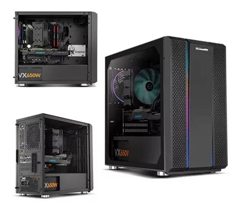 Gabinete Gamer Nox Hummer Fusion S Mini Tower Argb Fan