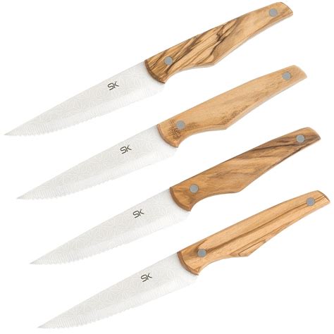 Skandia Karlstad Serrated Steak Knife Set - 4-Piece - Save 59%