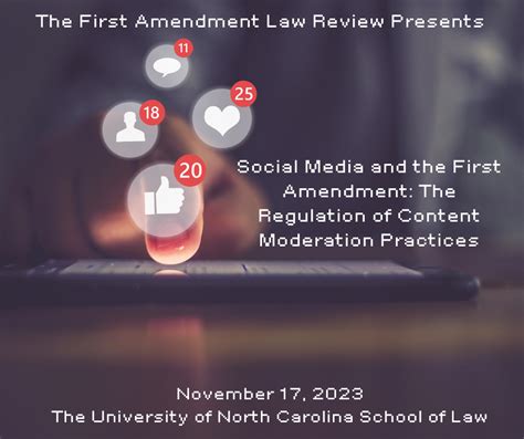 First Amendment Law Review Symposium Social Media And The First