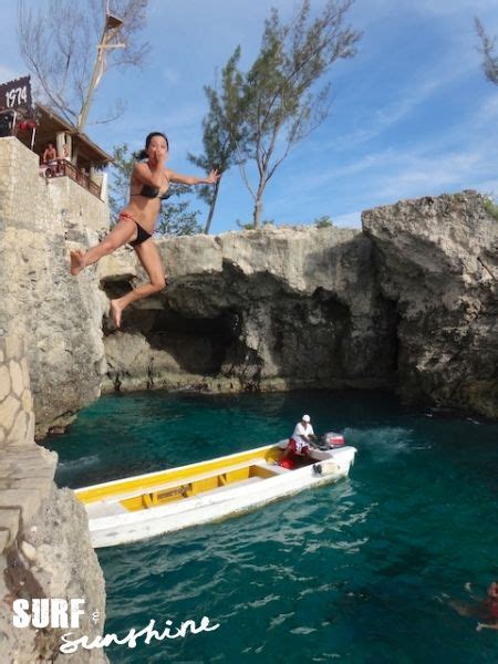 Cliff Jumping at Rick's Cafe in Negril Jamaica, by @Jeana Foxman Foxman ...