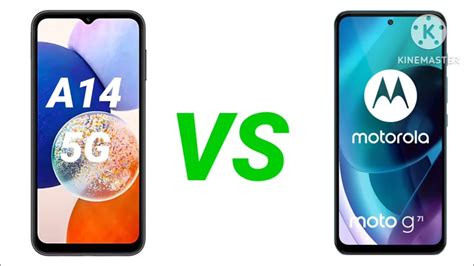 Samsung Galaxy A14 5g Vs Moto G71 5g Comparativa Youtube